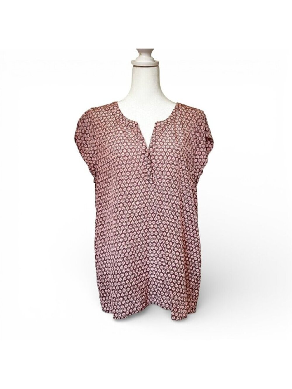 Joie Silk Top Size M Chic Lightweight Quiet Luxury Workwear Capsule Wardrobe - Picture 2 of 11